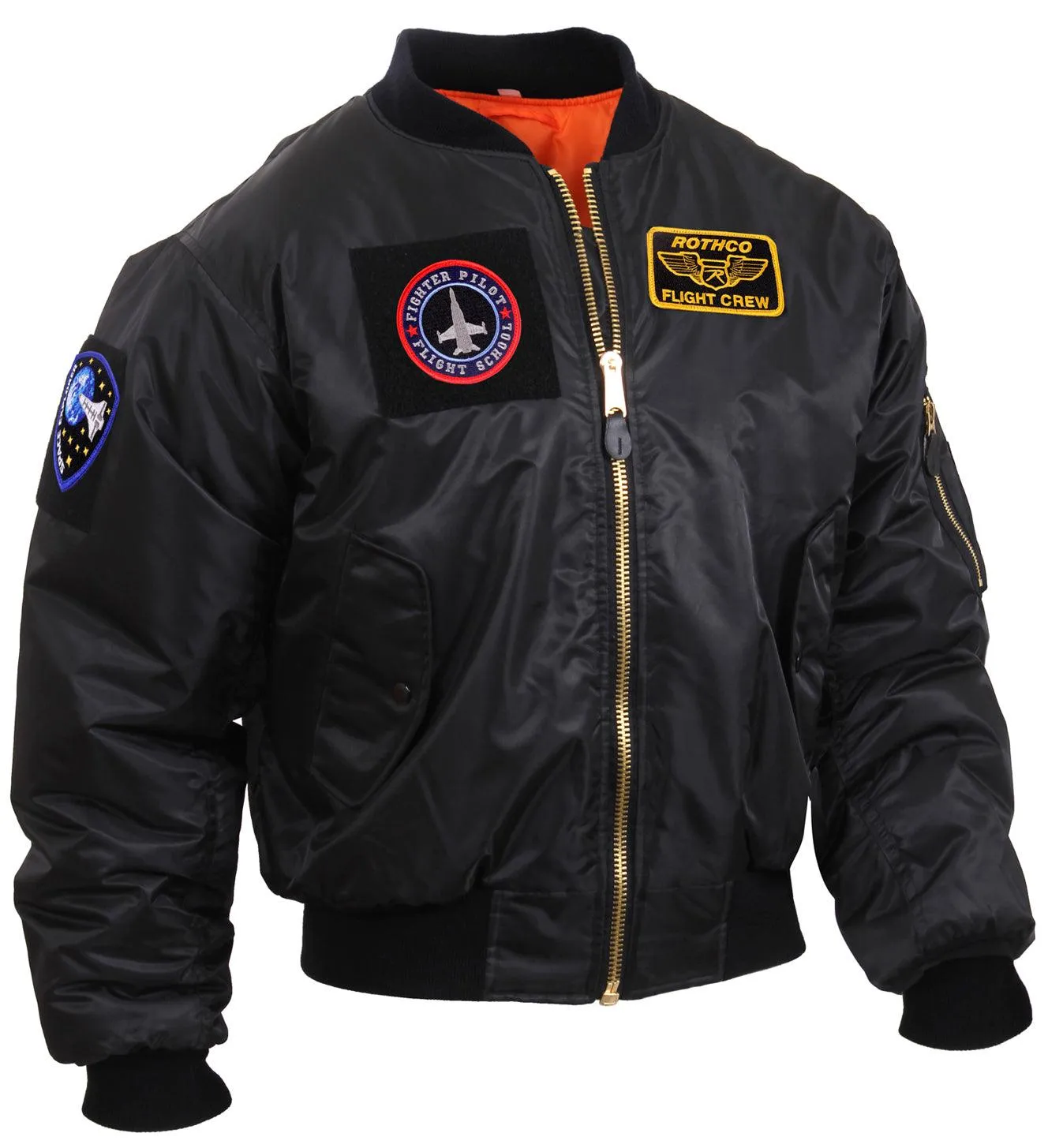 MA-1 Flight Jacket with Patches