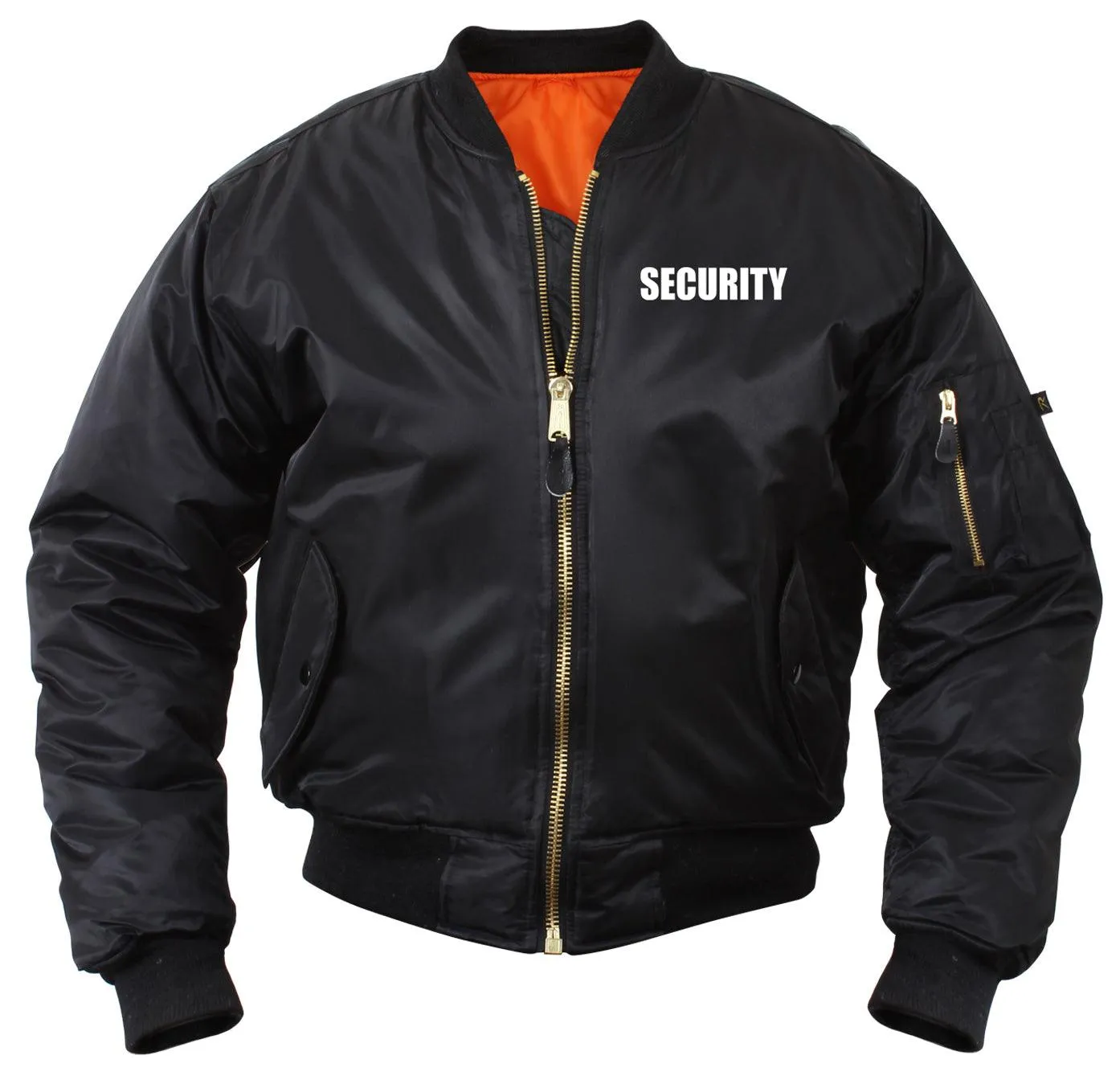 MA-1 Flight Jacket With Security Print