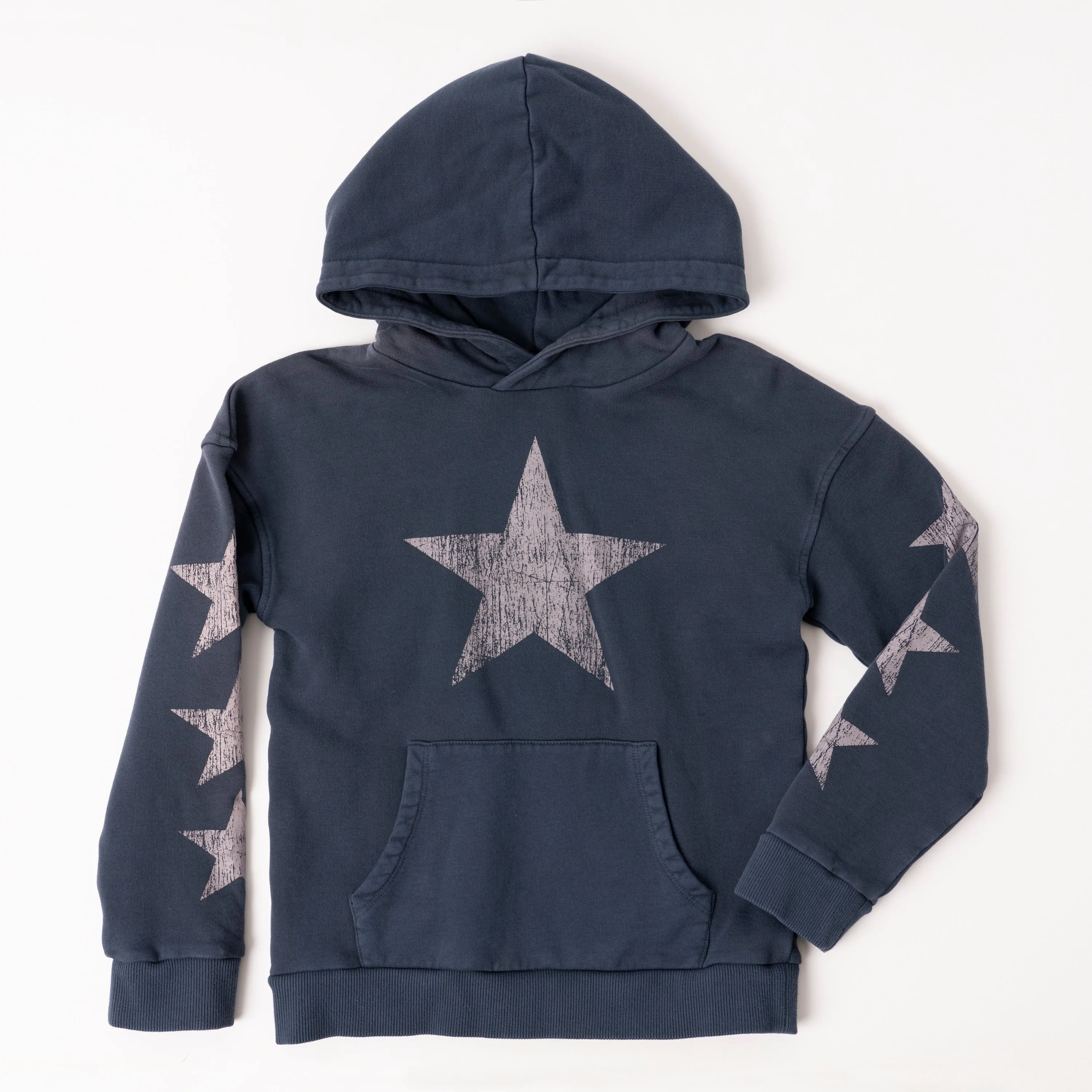 Marble Wash Star Hoodie