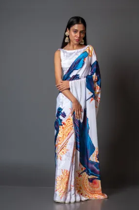 Matsya Crepe Saree