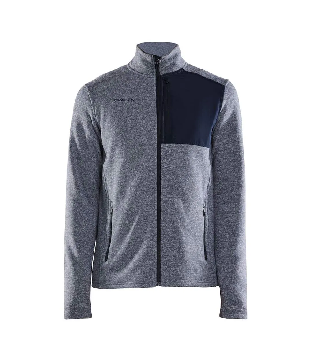 Mens adv explore fleece heavy jacket flow/blaze Craft