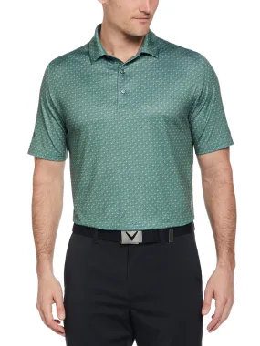 Men's Allover Chevron Polo