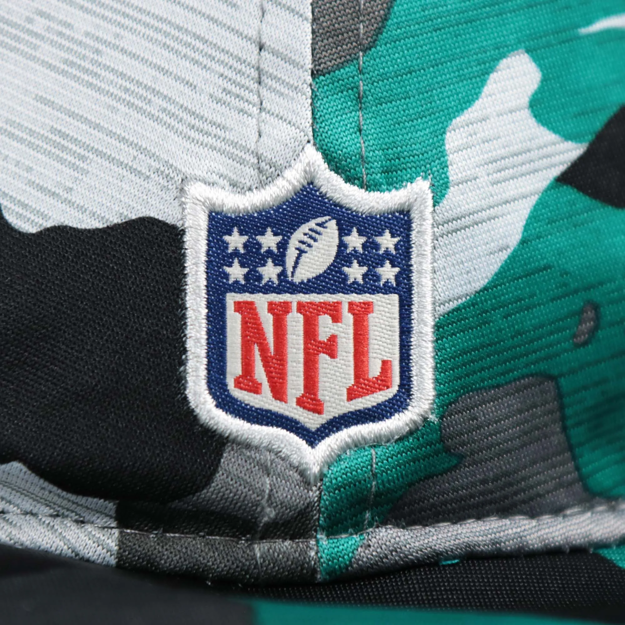 Miami Dolphins NFL Training Camp 2022 Camo Bucket Hat | Turquoise Bucket Hat