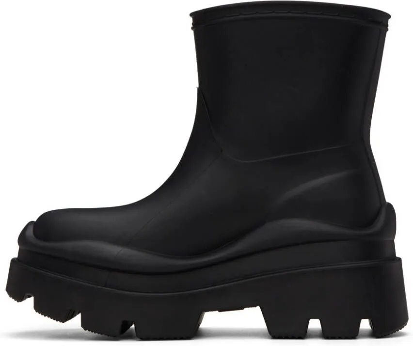 MSGM Black Supergomma Boots