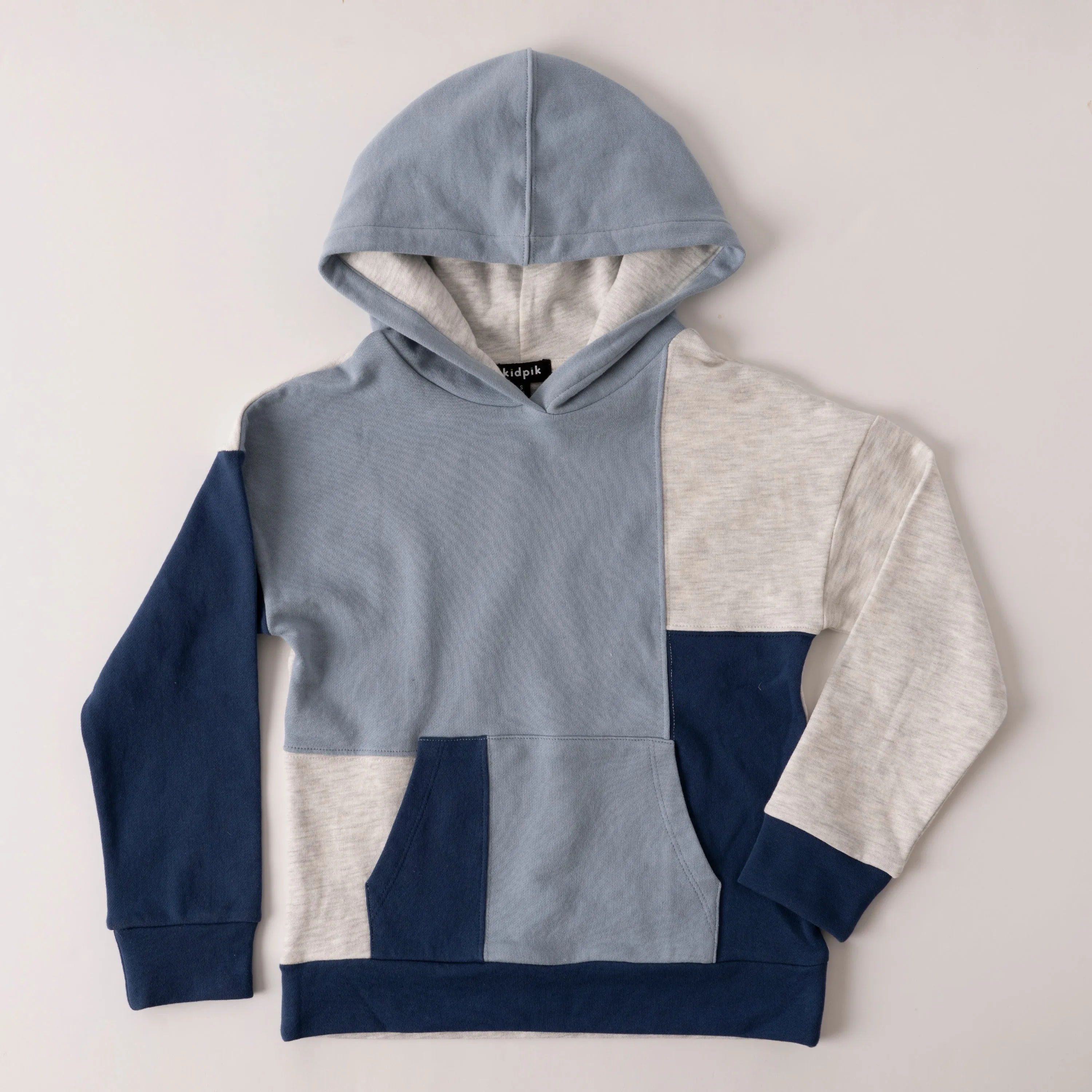 Multi Color Block Hoodie