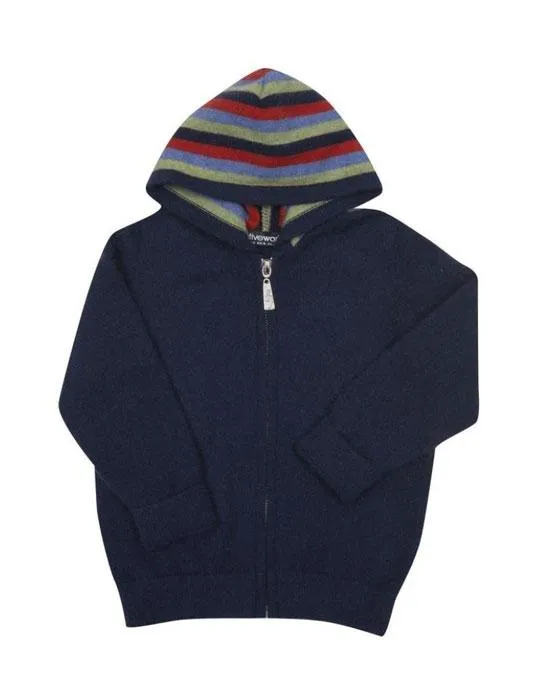 Native World Kids Striped Zip Hoody