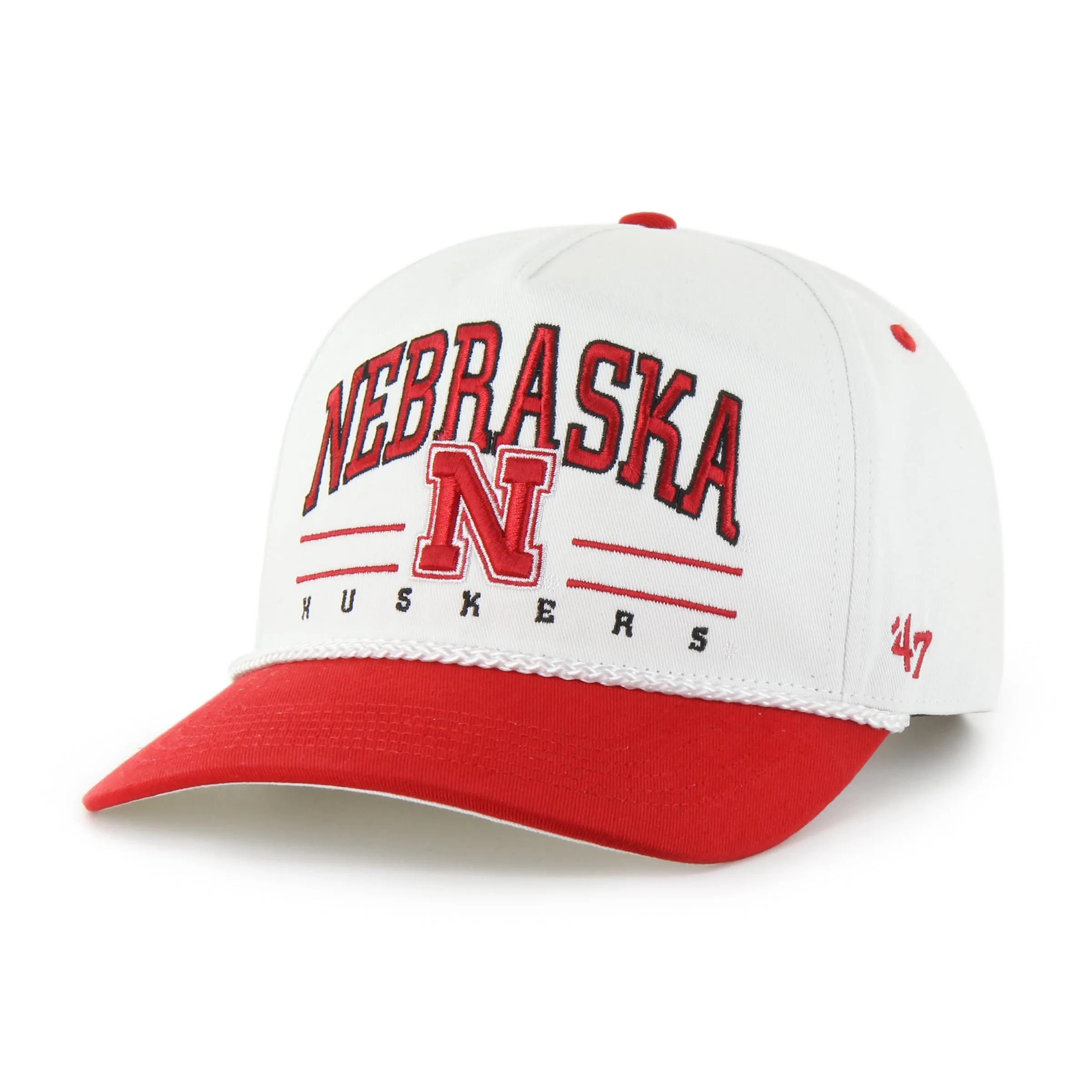 NEBRASKA CORNHUSKERS ROSCOE ROPE '47 HITCH