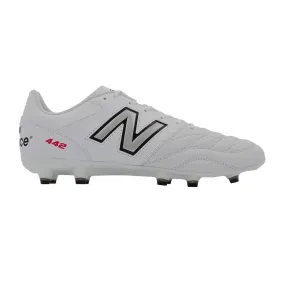 New Balance 442 V2 Team FG Football Boots White Black