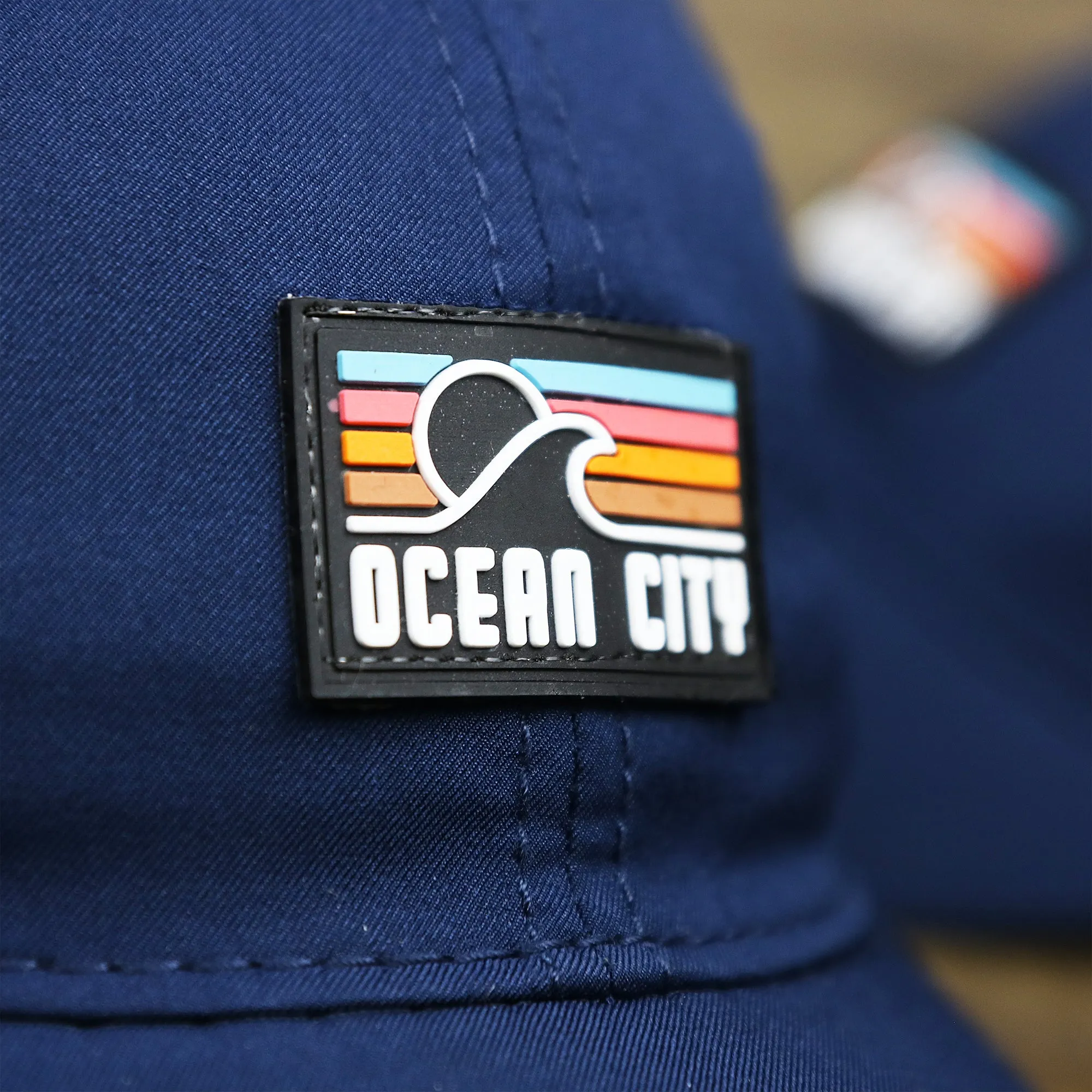 New Jersey High Point Ocean City Dad Hat | Navy Blue Dad Hat