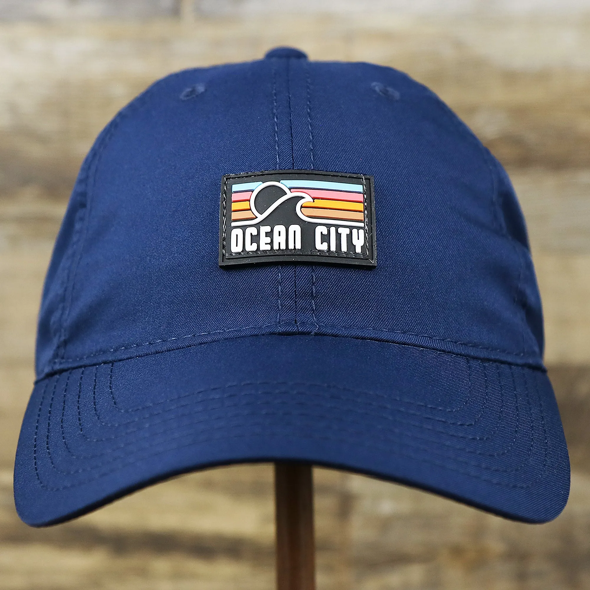 New Jersey High Point Ocean City Dad Hat | Navy Blue Dad Hat