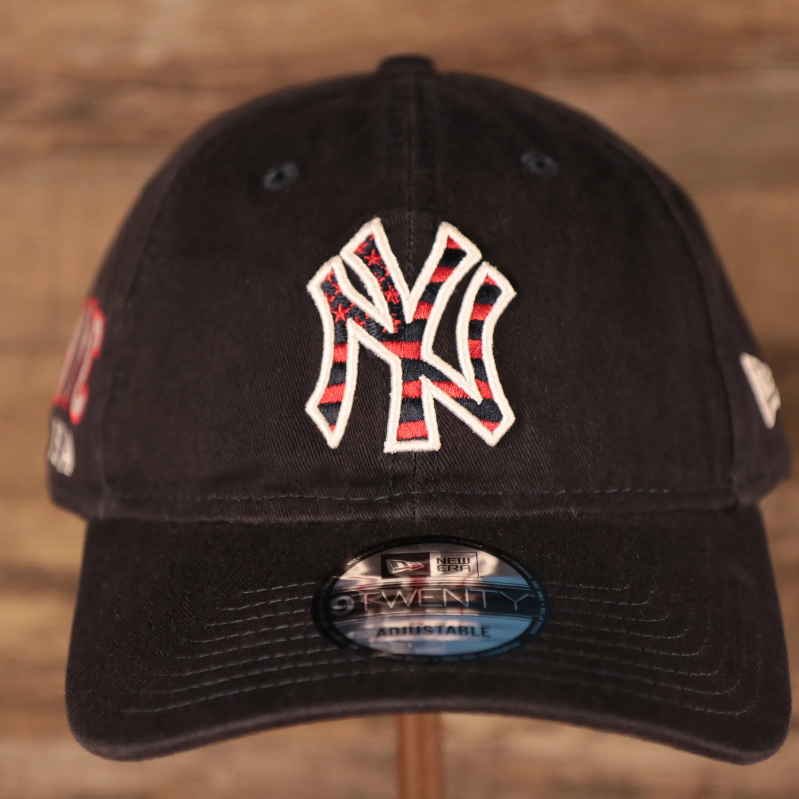 New York Yankees MLB 2021 Fourth of July On Field Navy Dad Hat