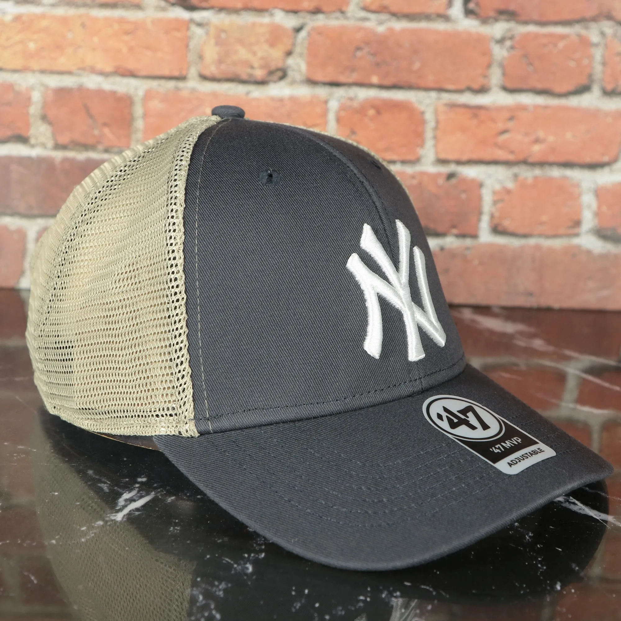 New York Yankees Navy Mesh Trucke Hat