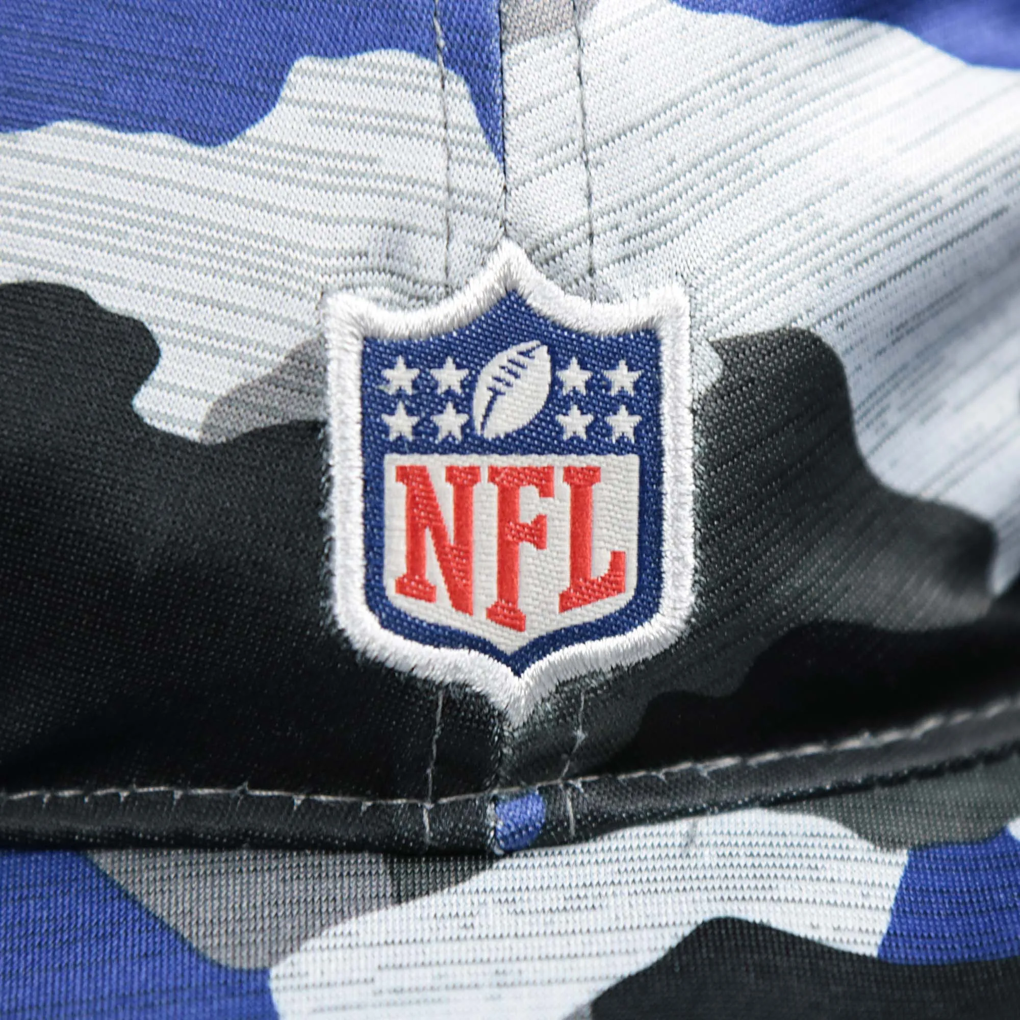 NFL Logo Summer Training Camp 2022 Camo Bucket Hat | Royal Blue