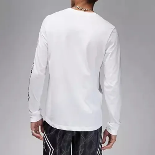 Nike Long Sleeve Cotton T-shirt with Logo