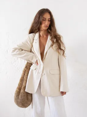 Nora Natural Blazer