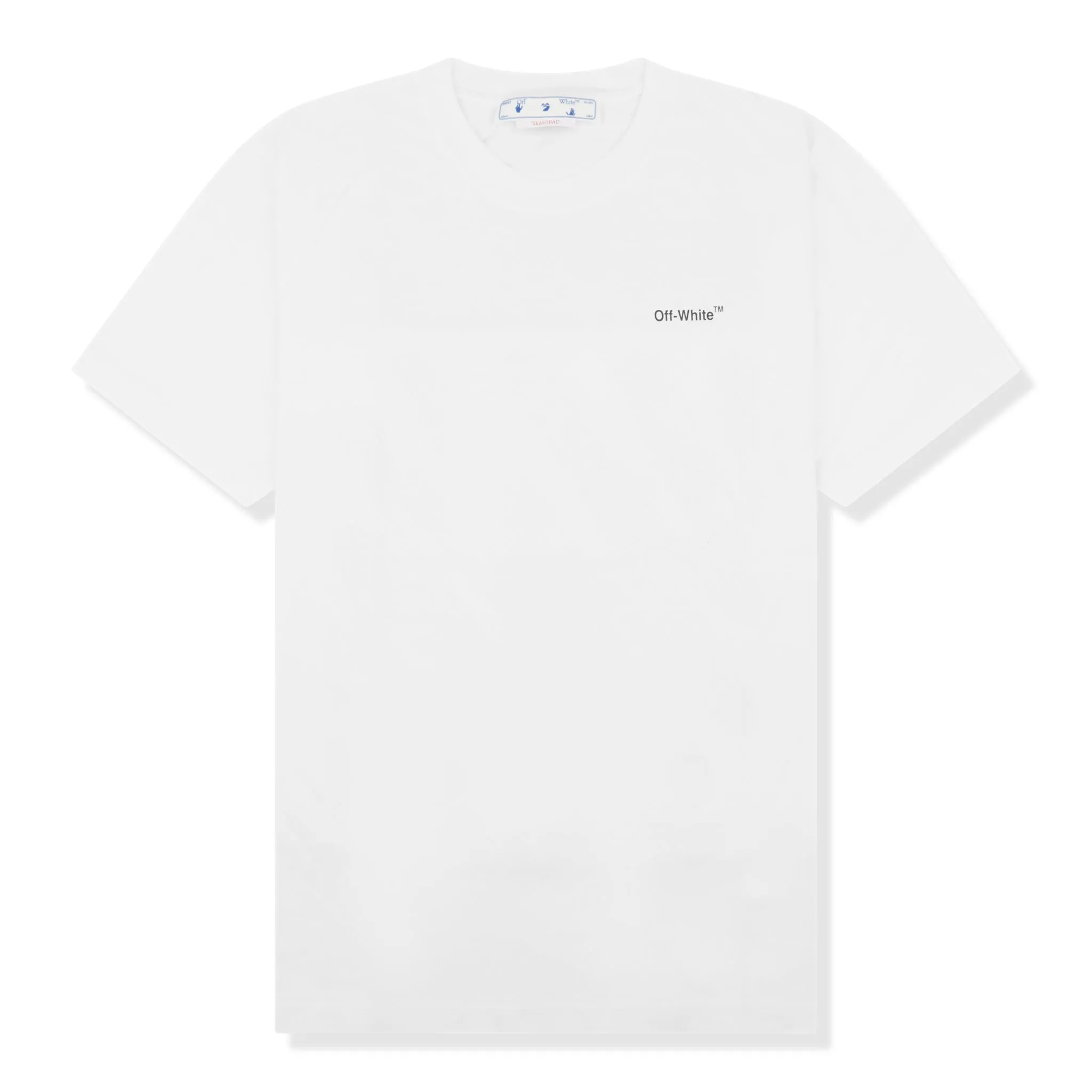 Off-White Waves Diagonals White Tee