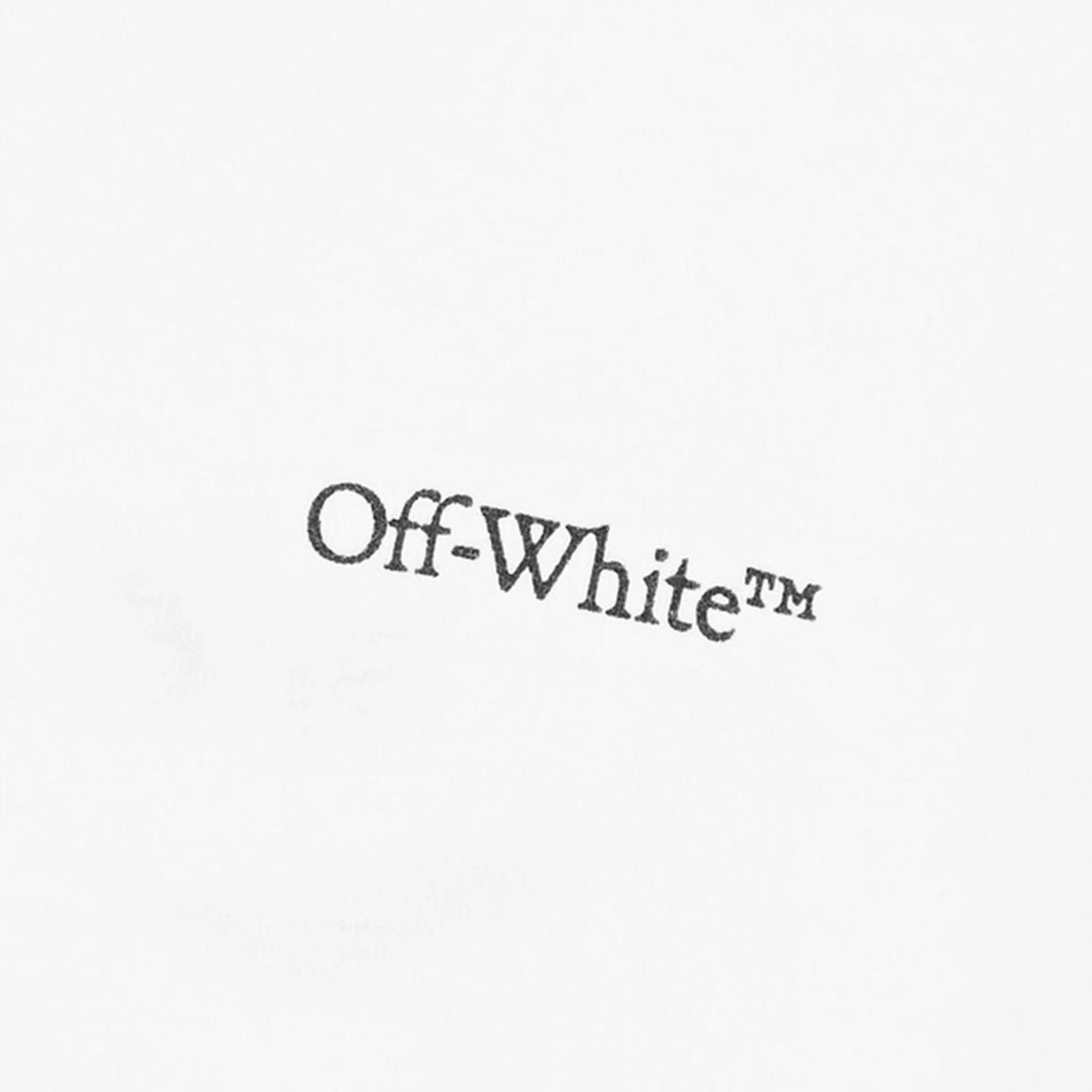 Off-White Waves Diagonals White Tee