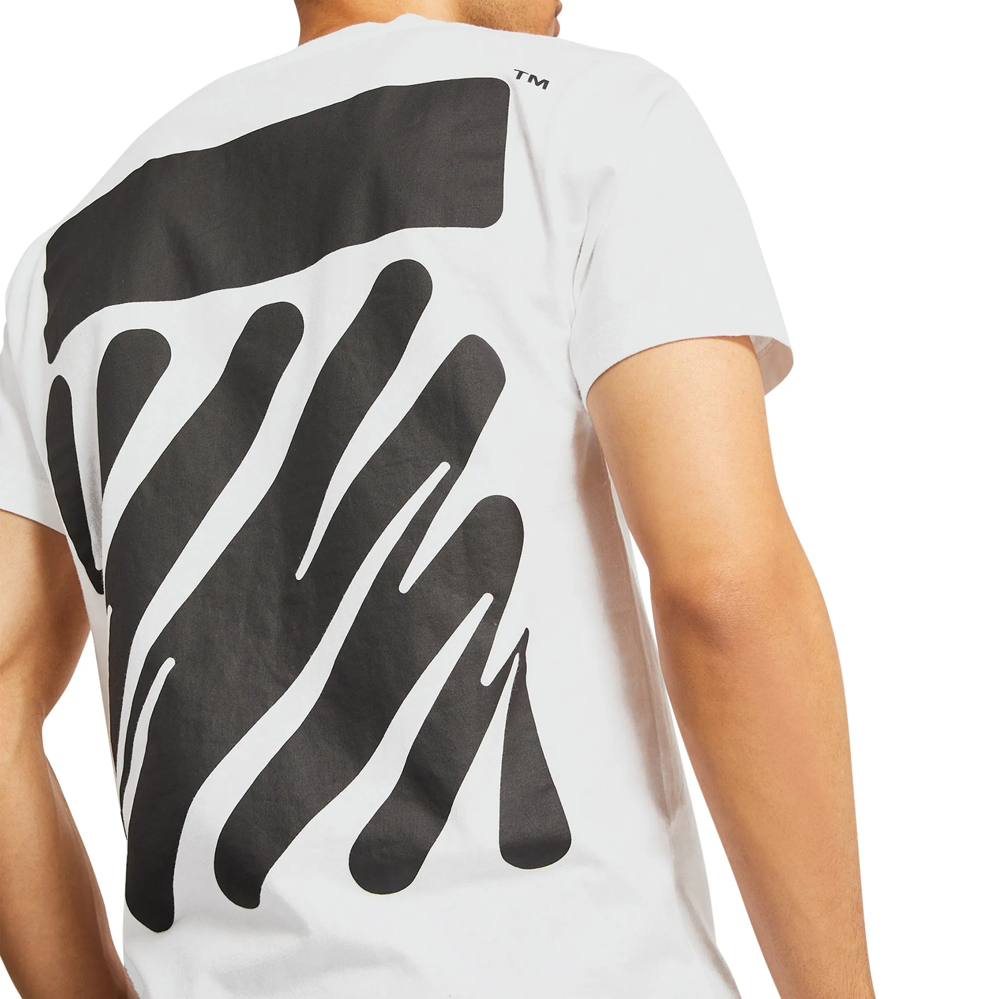 Off-White Waves Diagonals White Tee