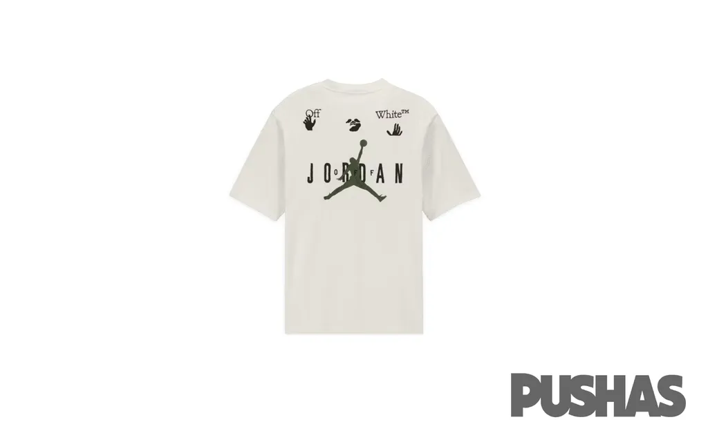 OFF-WHITE x Jordan T-shirt - 'White' Asia Size