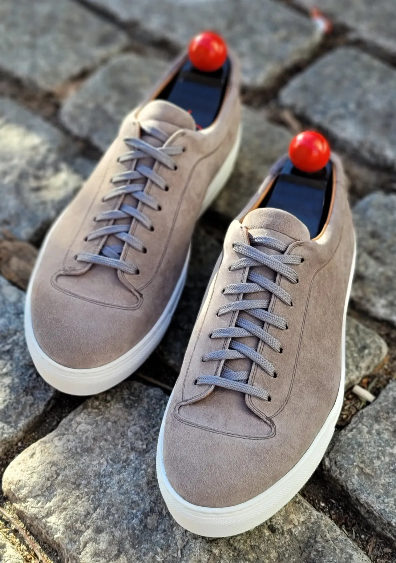 Olympia Cloud Suede White Sole