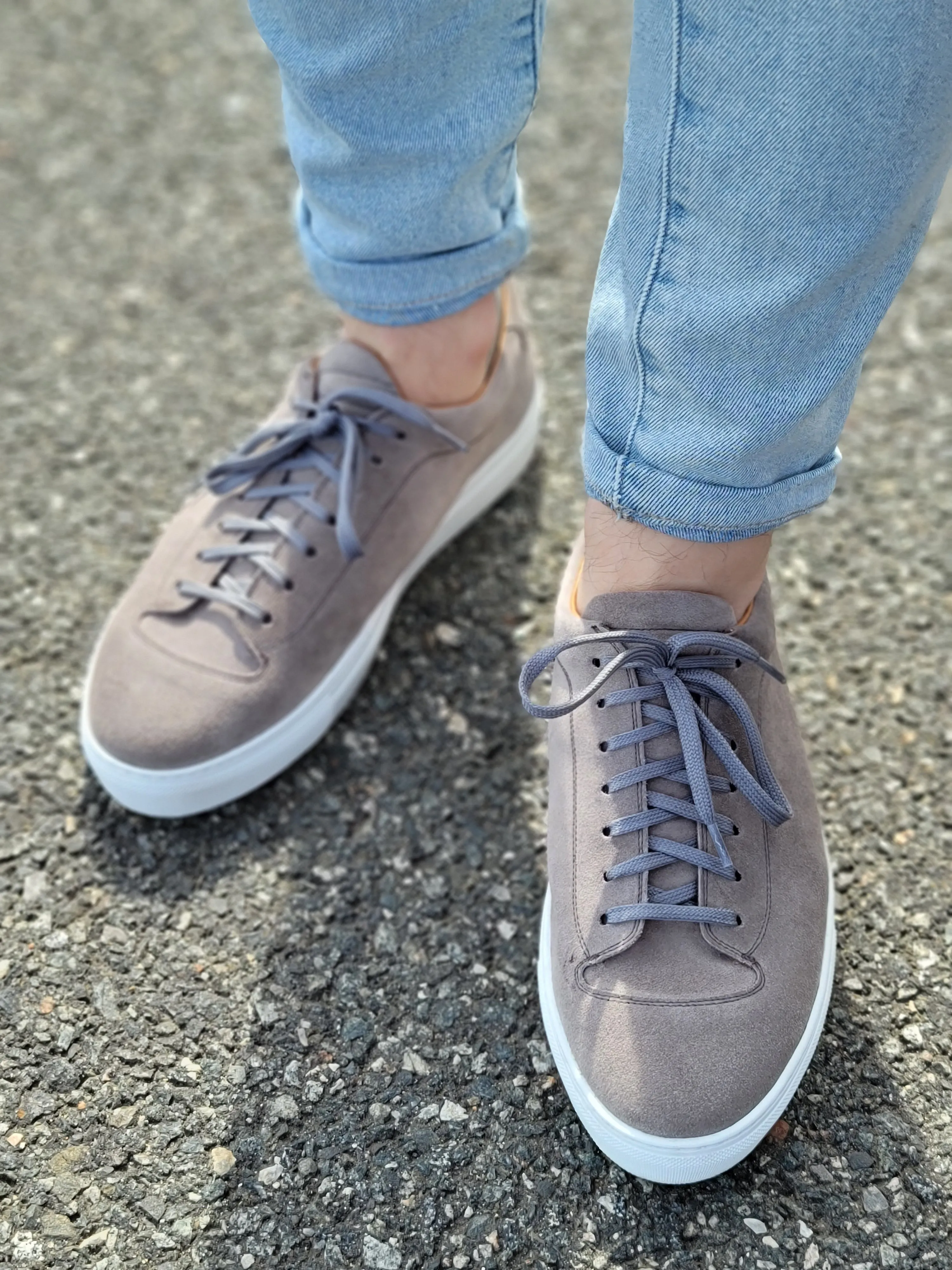 Olympia Cloud Suede White Sole