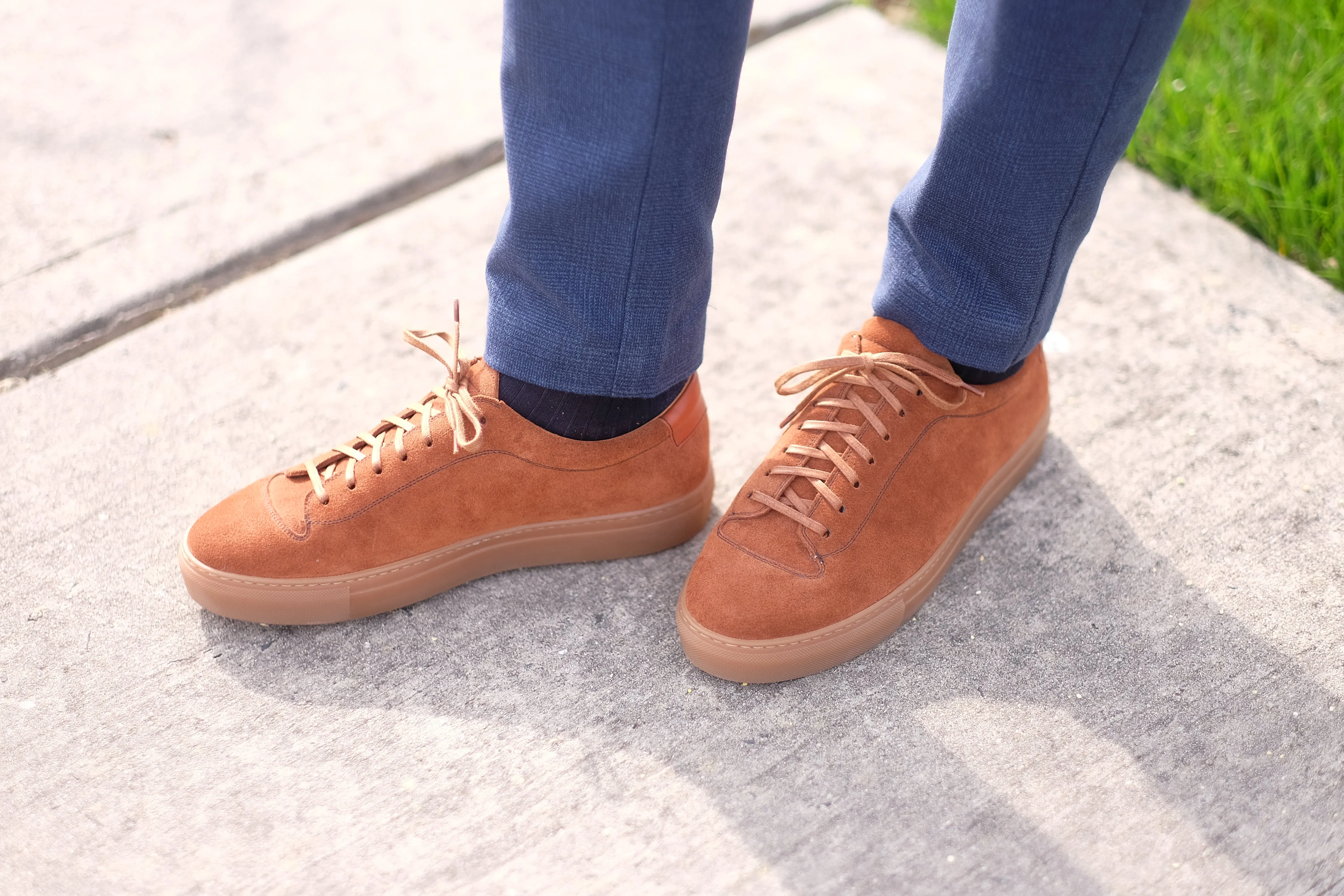 Olympia - Cumin Suede / Gum Sole - Search Engine Optimization (SEO) Result: Suede Cumin Olympia Sneakers with Gum Sole.