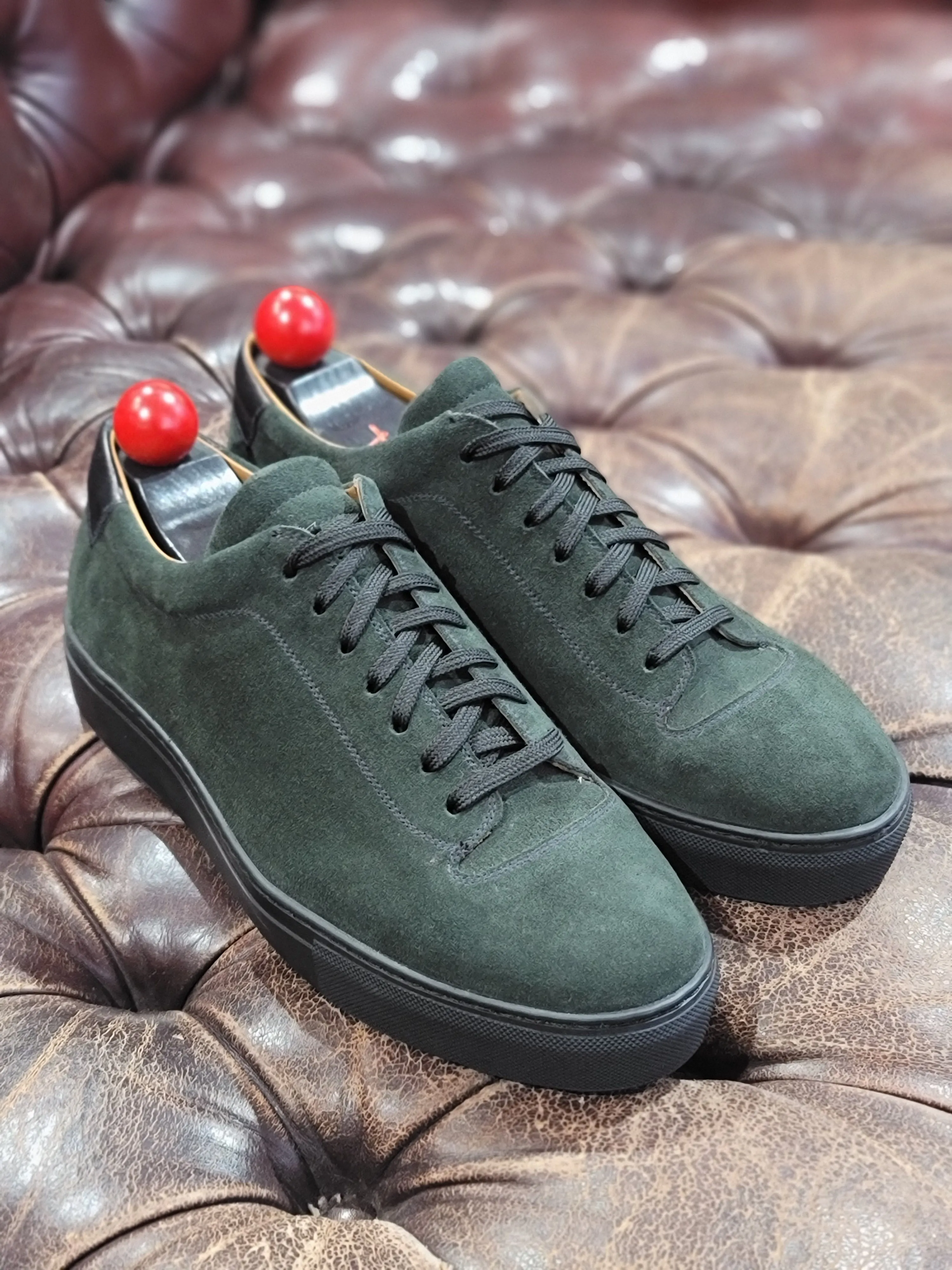 Olympia Suede Black Sole