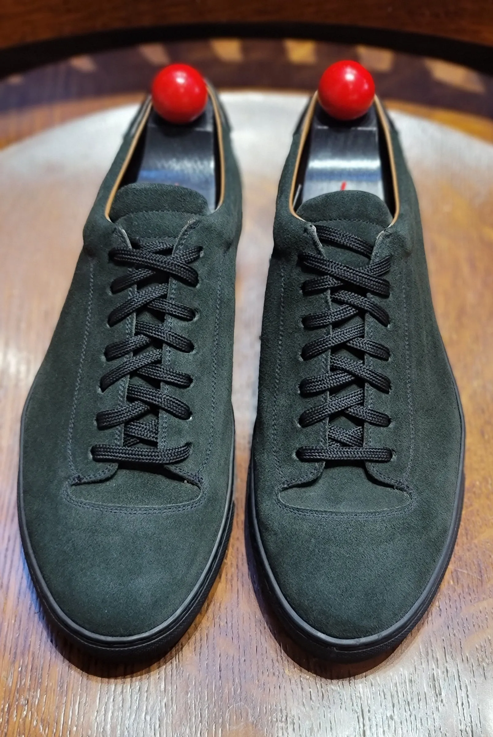 Olympia Suede Black Sole