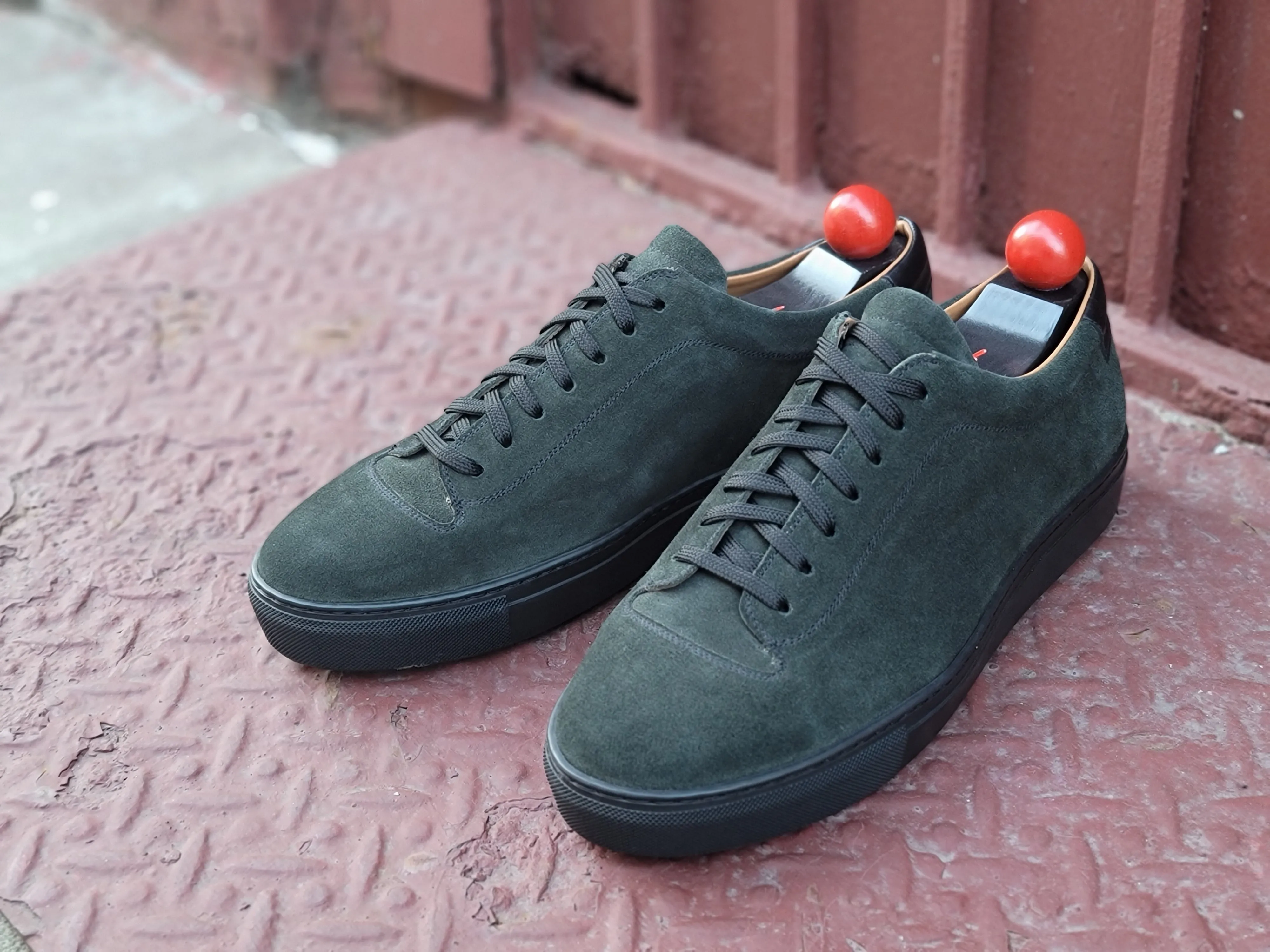 Olympia Suede Black Sole