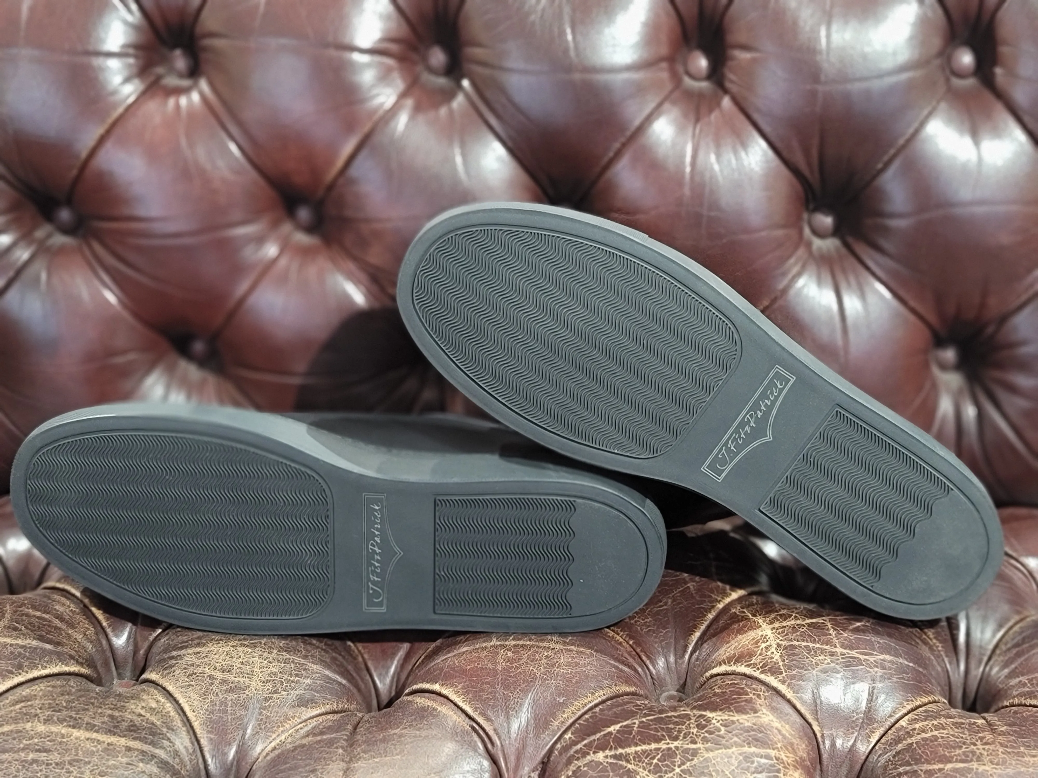 Olympia Suede Black Sole