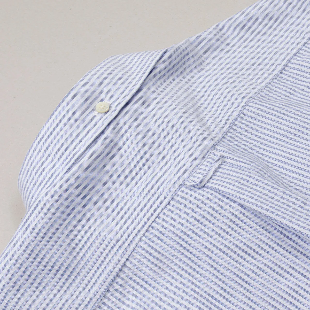 Oxford Shirt Regular Stripe - Blue & White by Schnayderman's