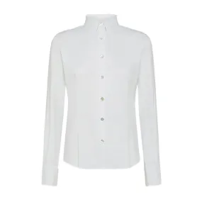 Oxford White Slim Fit Women's Shirt