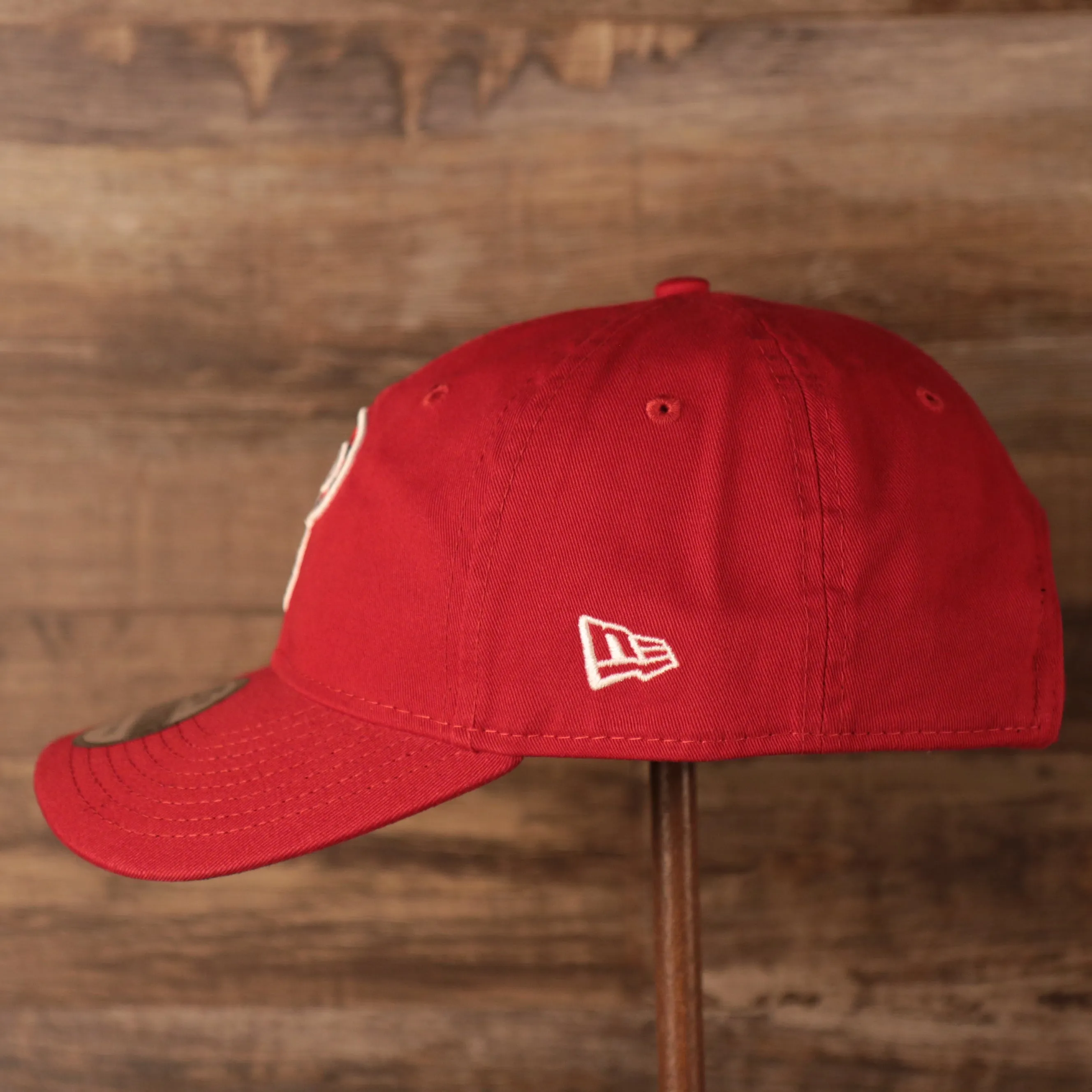 Philadelphia Phillies 2021 Fourth of July 9twenty Dad Hat | Phillies On Field Red Baseball Cap