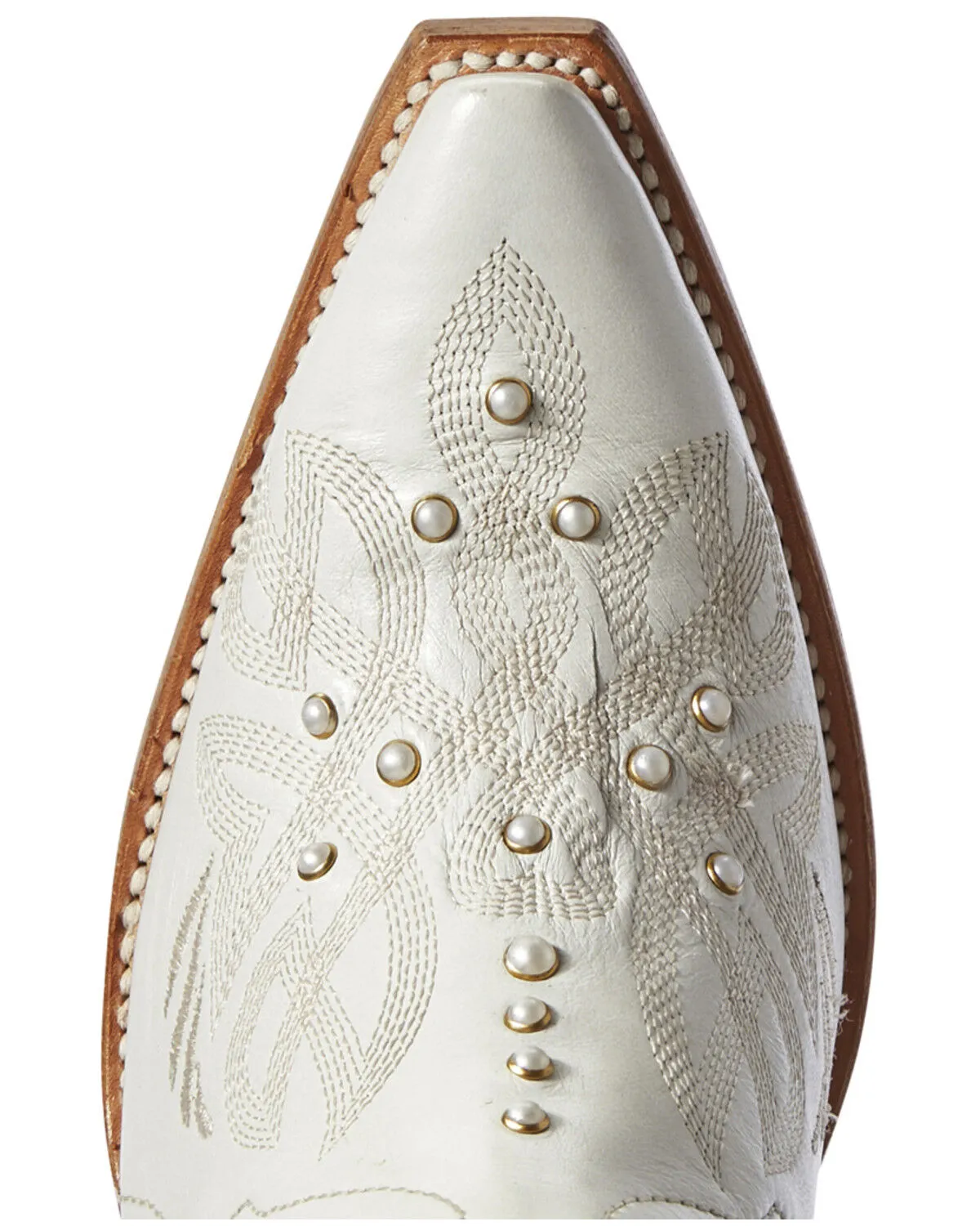 Product Name:  Ariat Women's Pearl Snow White Western Boots - Snip Toe