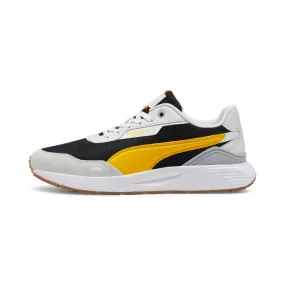 Puma Men's Softride Runtamed Plus Shoes - Black/Yellow/Gray