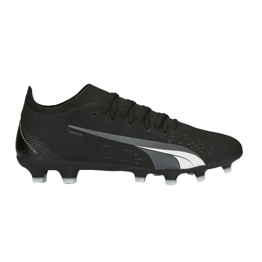 Puma Ultra Match FG/AG Football Boots - Black/White