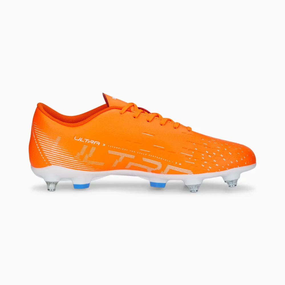 Puma Ultra Play MxSG Football Boots - Ultra Orange/White/Blue.