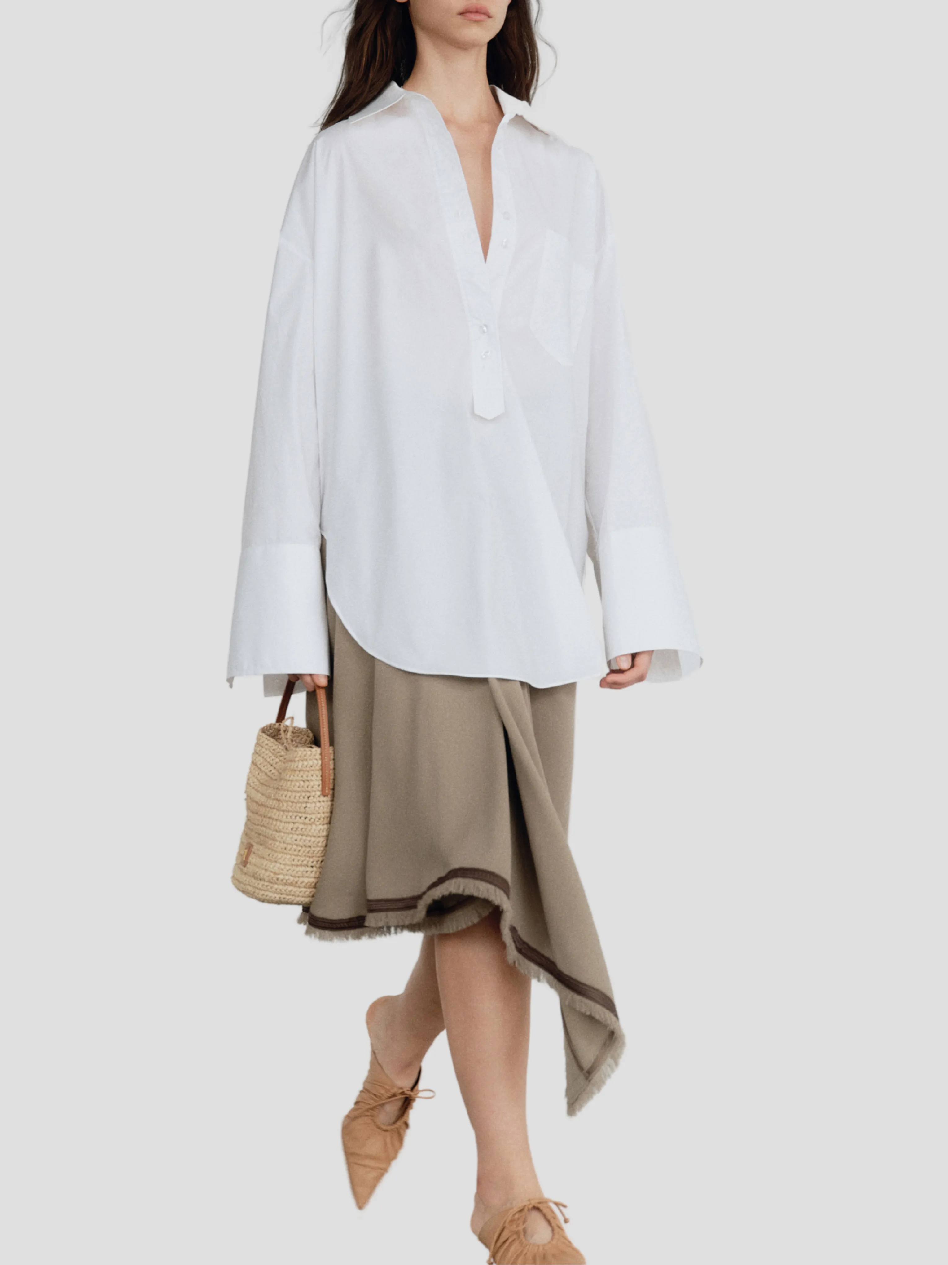 Pure White Maye Shirt - Buy Now!