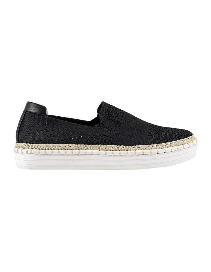 Queen Slip-on Sneaker in Black