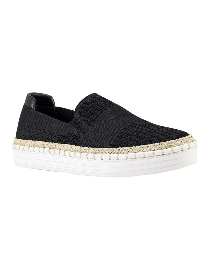 Queen Slip-on Sneaker in Black