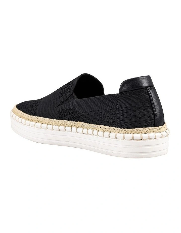 Queen Slip-on Sneaker in Black