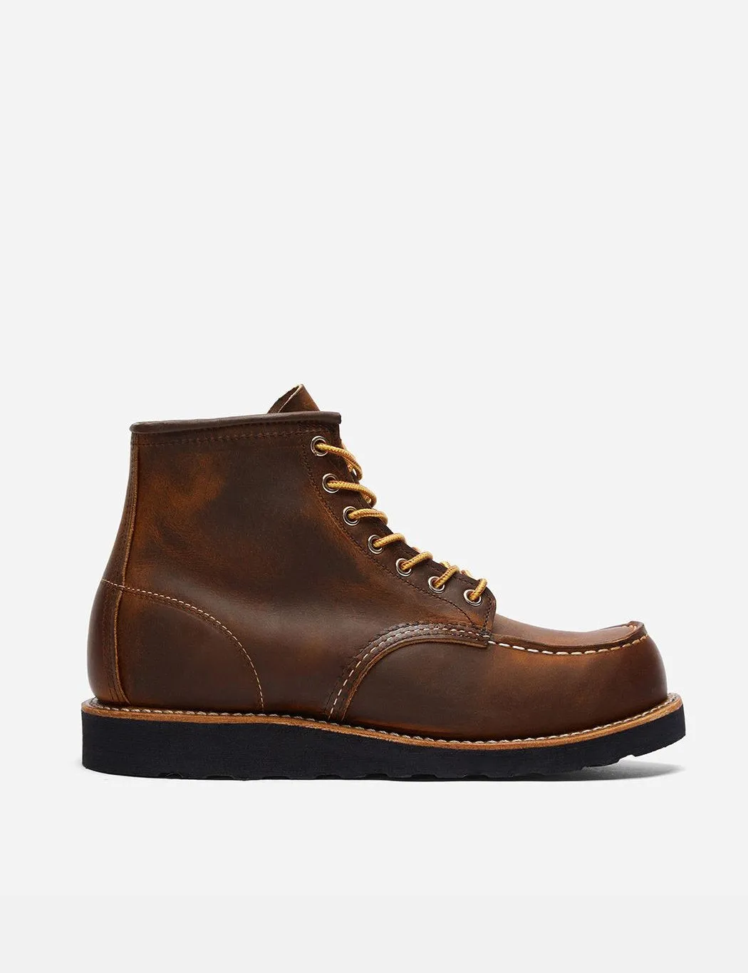 Red Wing 6 Moc Toe Boots (8886) - Copper Rough & Tough/Black Traction Sole