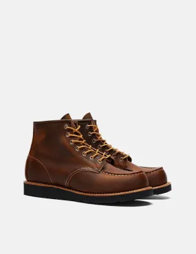 Red Wing 6 Moc Toe Boots (8886) - Copper Rough & Tough/Black Traction Sole