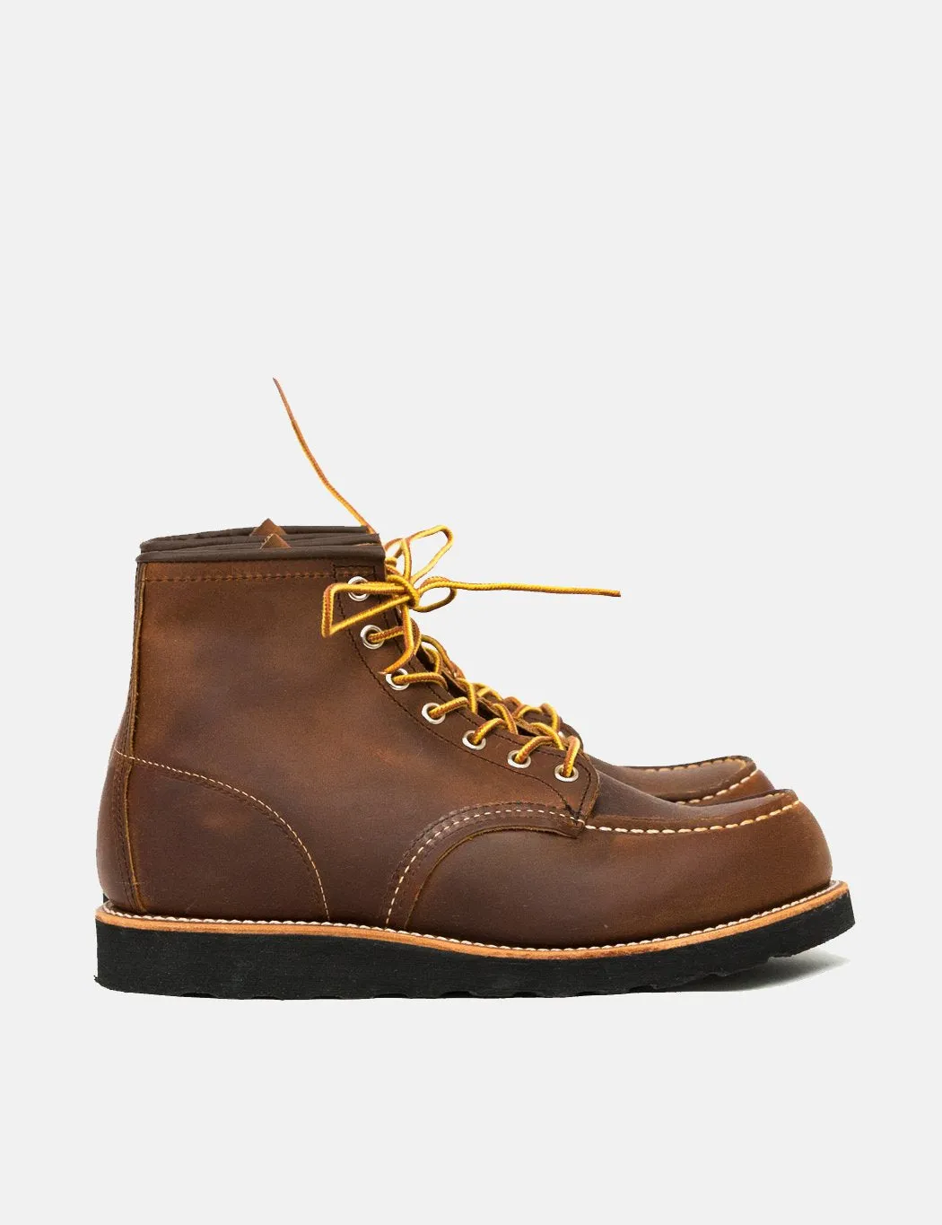 Red Wing 6 Moc Toe Boots (8886) - Copper Rough & Tough/Black Traction Sole