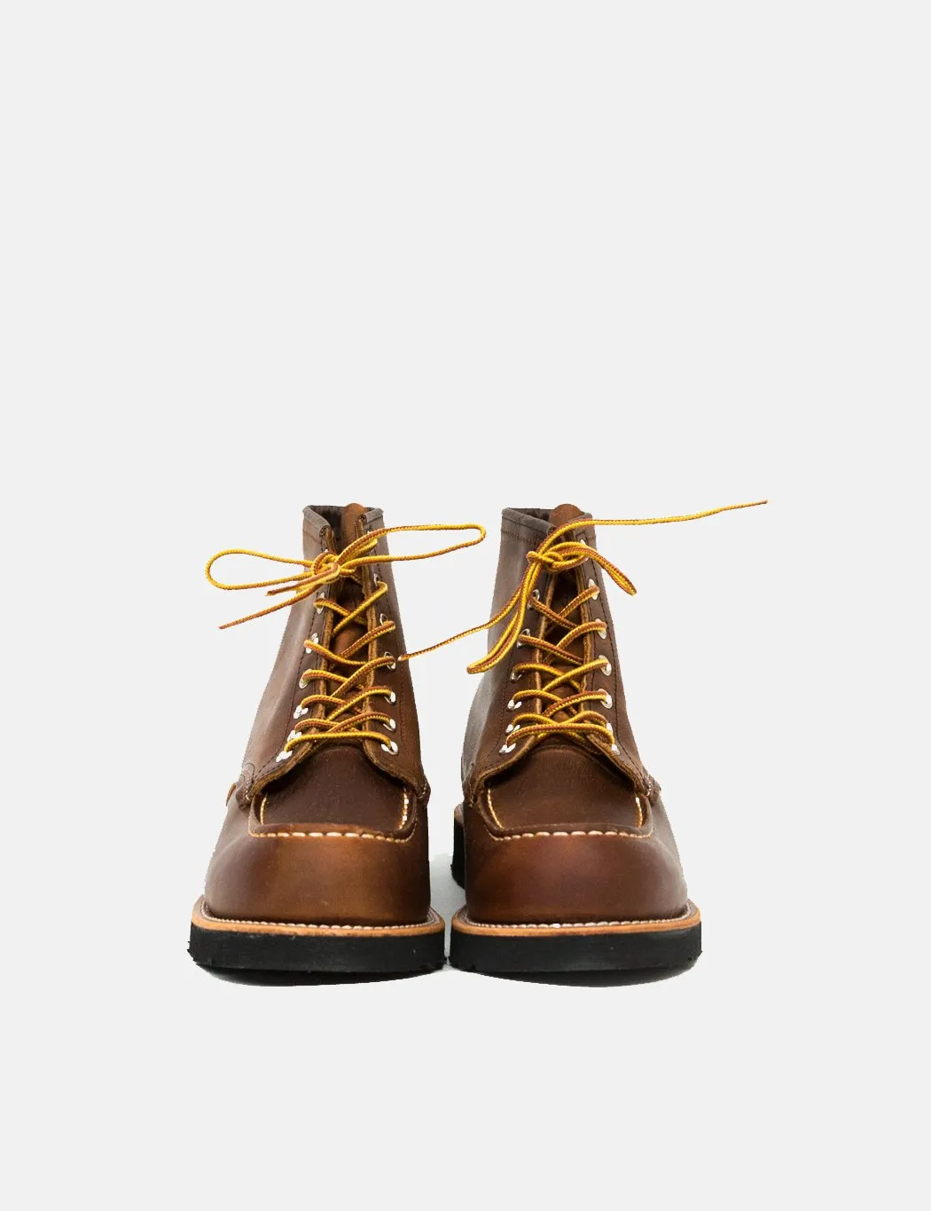 Red Wing 6 Moc Toe Boots (8886) - Copper Rough & Tough/Black Traction Sole