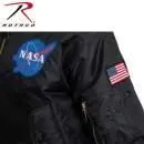 Rothco NASA MA-1 Flight Jacket - Black