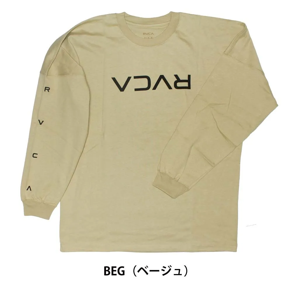 RVCA Long Sleeve T-shirt with Logo