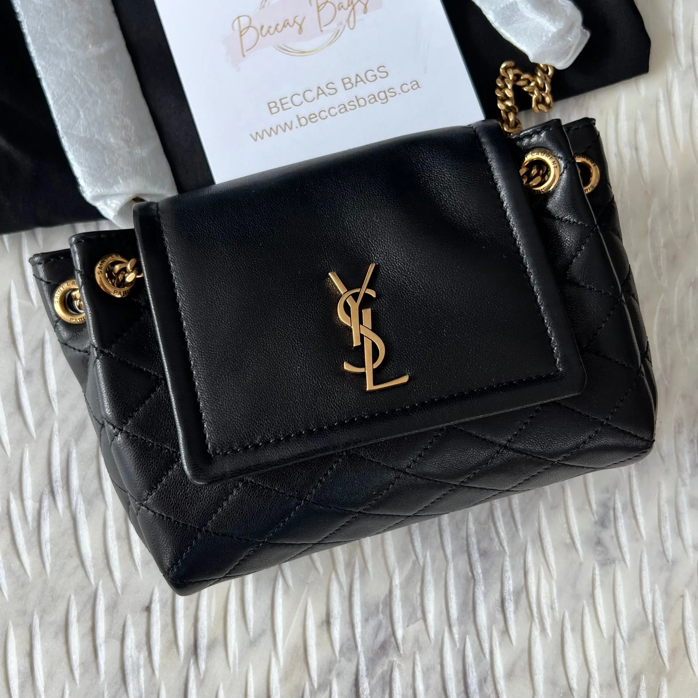 Saint Laurent Mini Nolita Bag