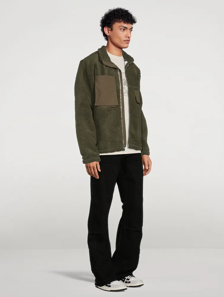 SAINTWOODS Fleece Reversible Jacket