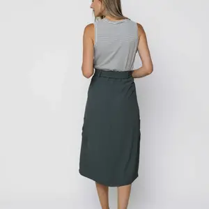 Sally Midi Dress Button Front